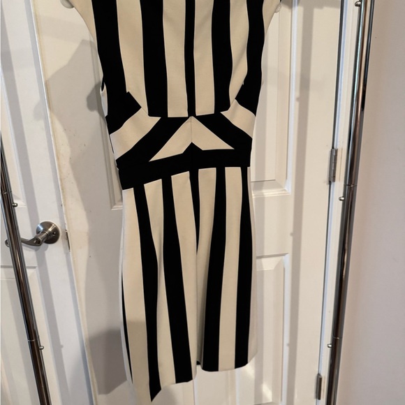 Black and White Striped Dress - Picture 3 of 3